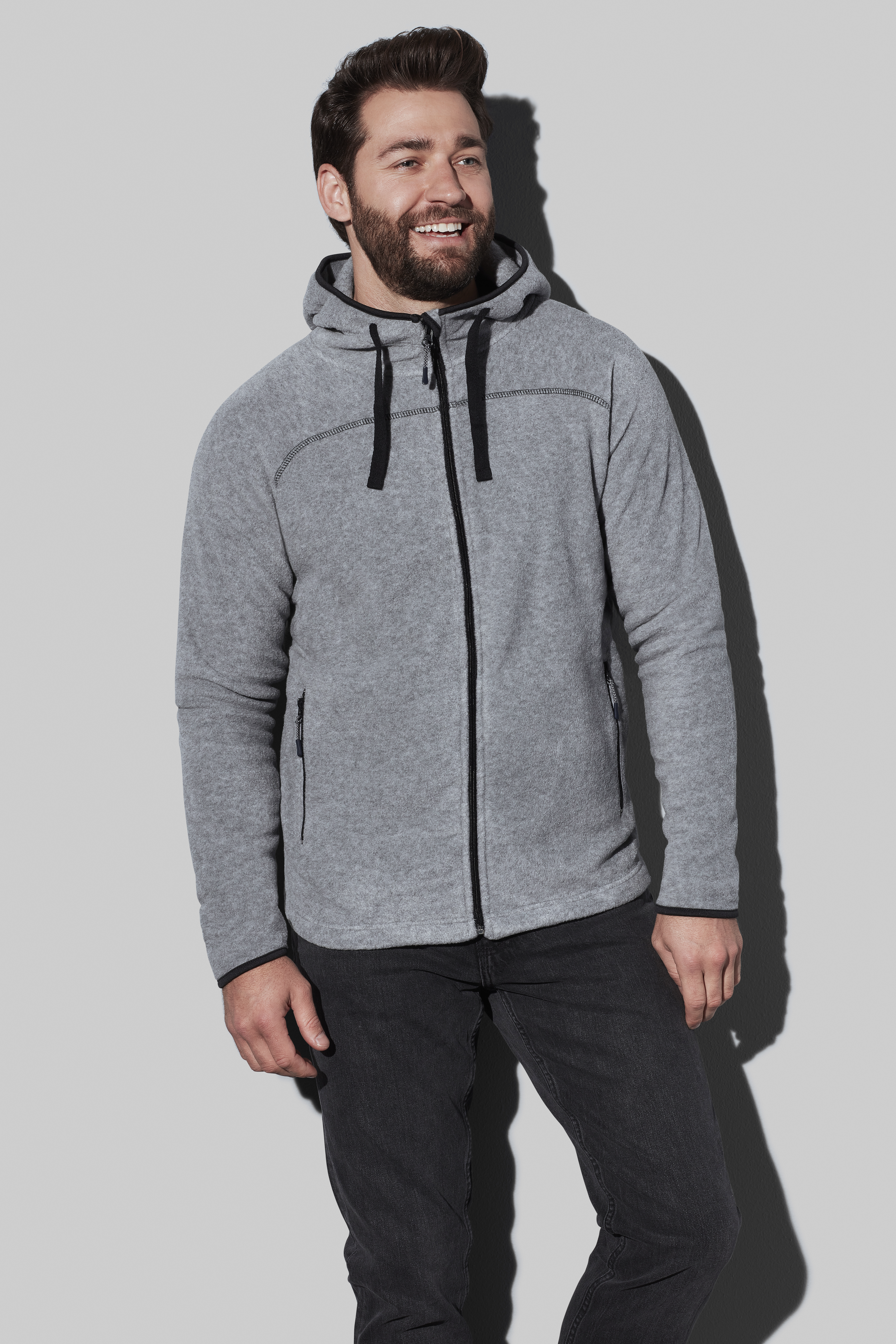 FELPA PILE ZIP E CAPPUCCIO ACTIVE POWER UOMO FELPA PILE ZIP E CAPPUCCIO ACTIVE POWER UOMO
