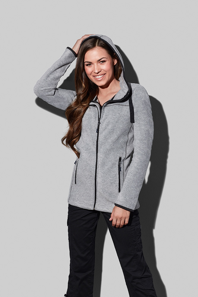 FELPA PILE ZIP E CAPPUCCIO ACTIVE POWER DONNA FELPA PILE ZIP E CAPPUCCIO ACTIVE POWER DONNA