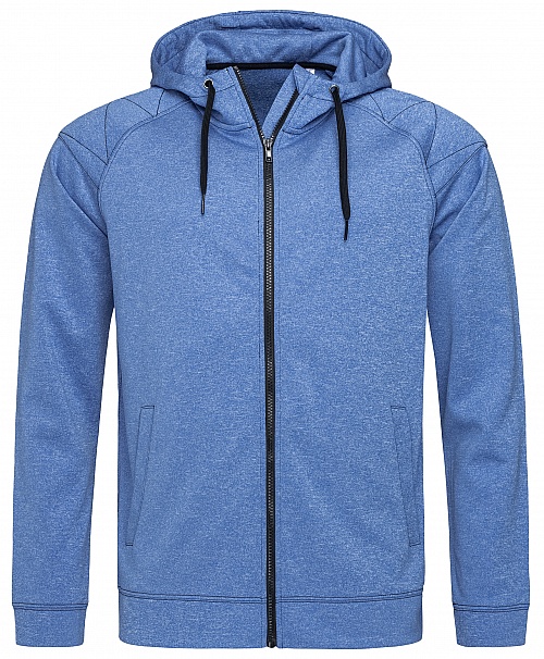 FELPA ZIP INTERA E CAPPUCCIO ACTIVE PERFORM. UOMO FELPA ZIP INTERA E CAPPUCCIO ACTIVE PERFORM. UOMO