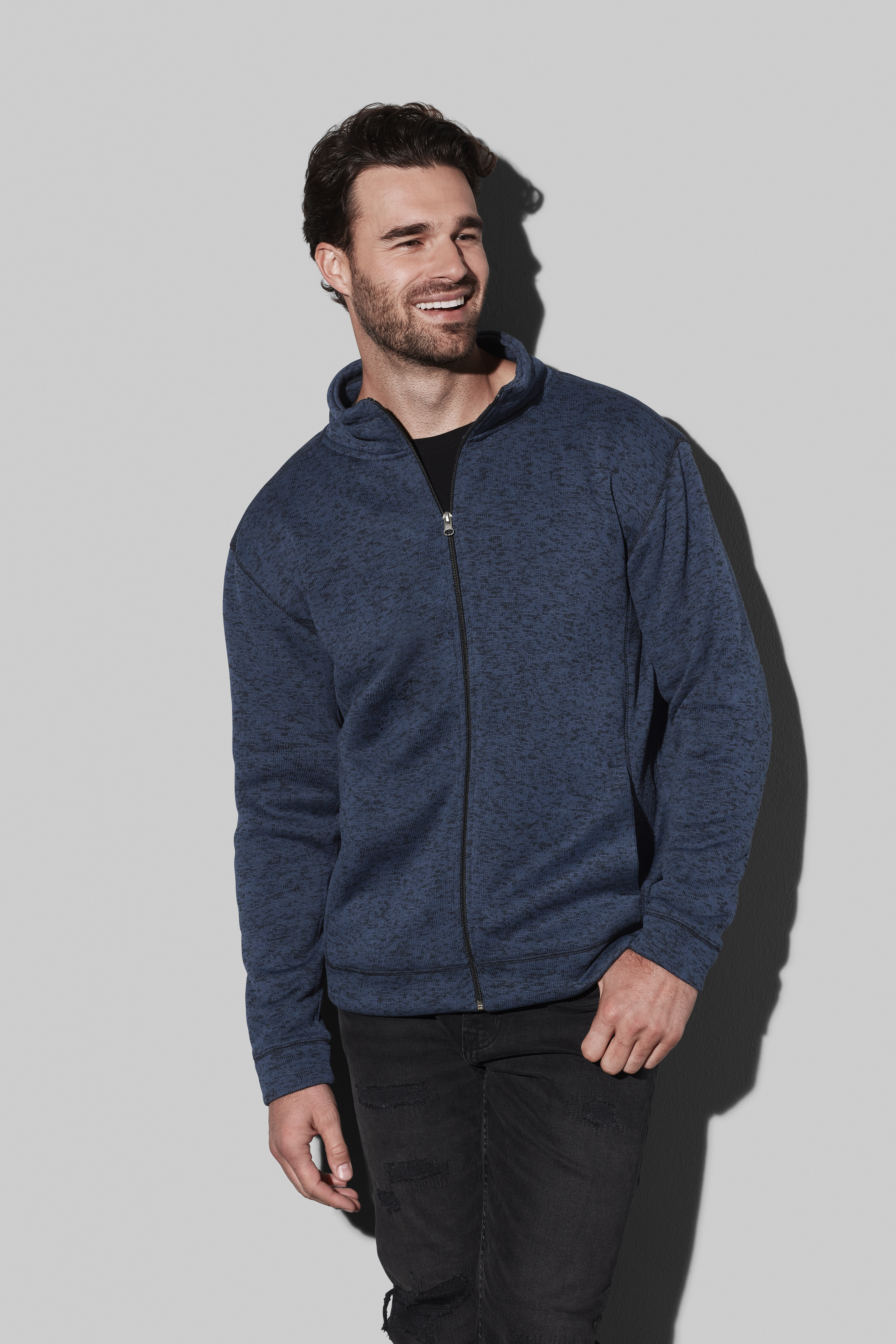 FELPA PILE A MAGLIA ZIP INTERA ACTIVE KNIT UOMO FELPA PILE A MAGLIA ZIP INTERA ACTIVE KNIT UOMO