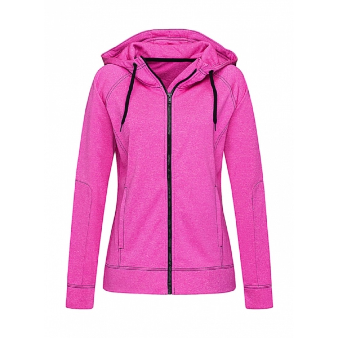 FELPA ZIP INTERA E CAPPUCCIO ACTIVE PERFORM. DONNA FELPA ZIP INTERA E CAPPUCCIO ACTIVE PERFORM. DONNA