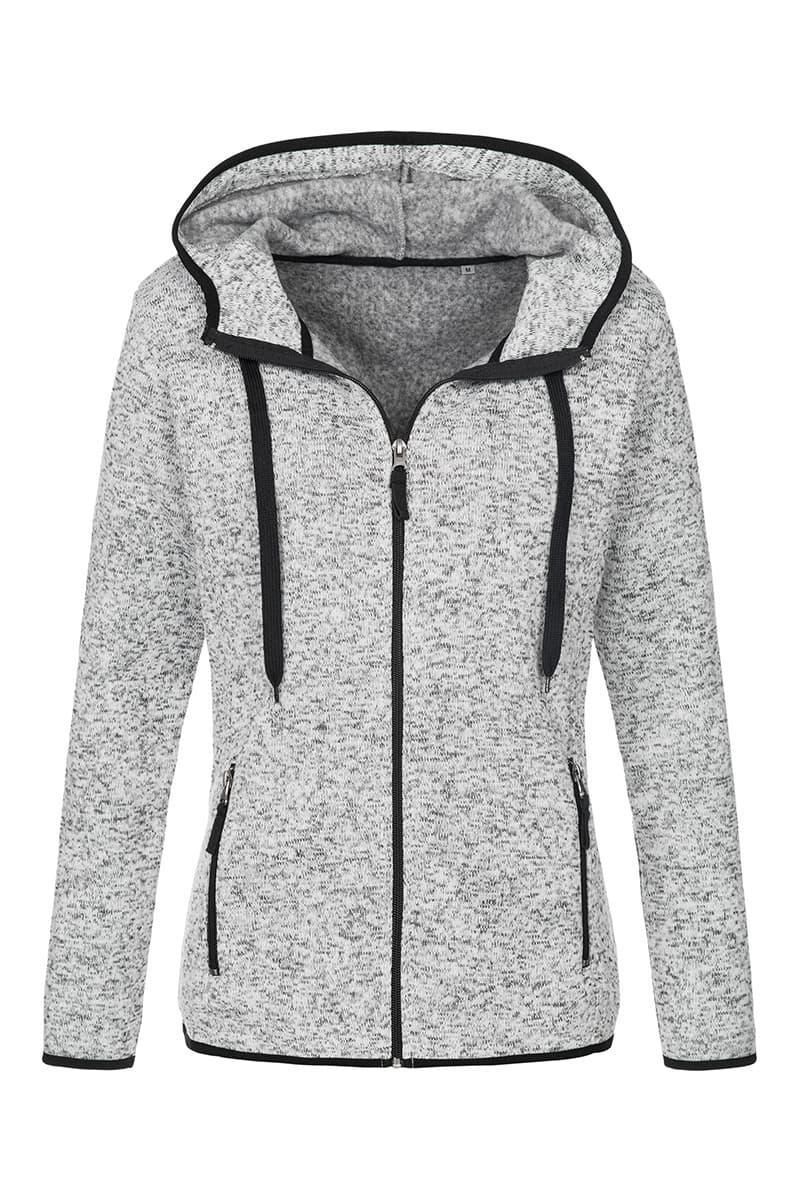 FELPA PILE A MAGLIA ZIP INT.CAPP.ACTIVE KNIT DONNA FELPA PILE A MAGLIA ZIP INT.CAPP.ACTIVE KNIT DONNA