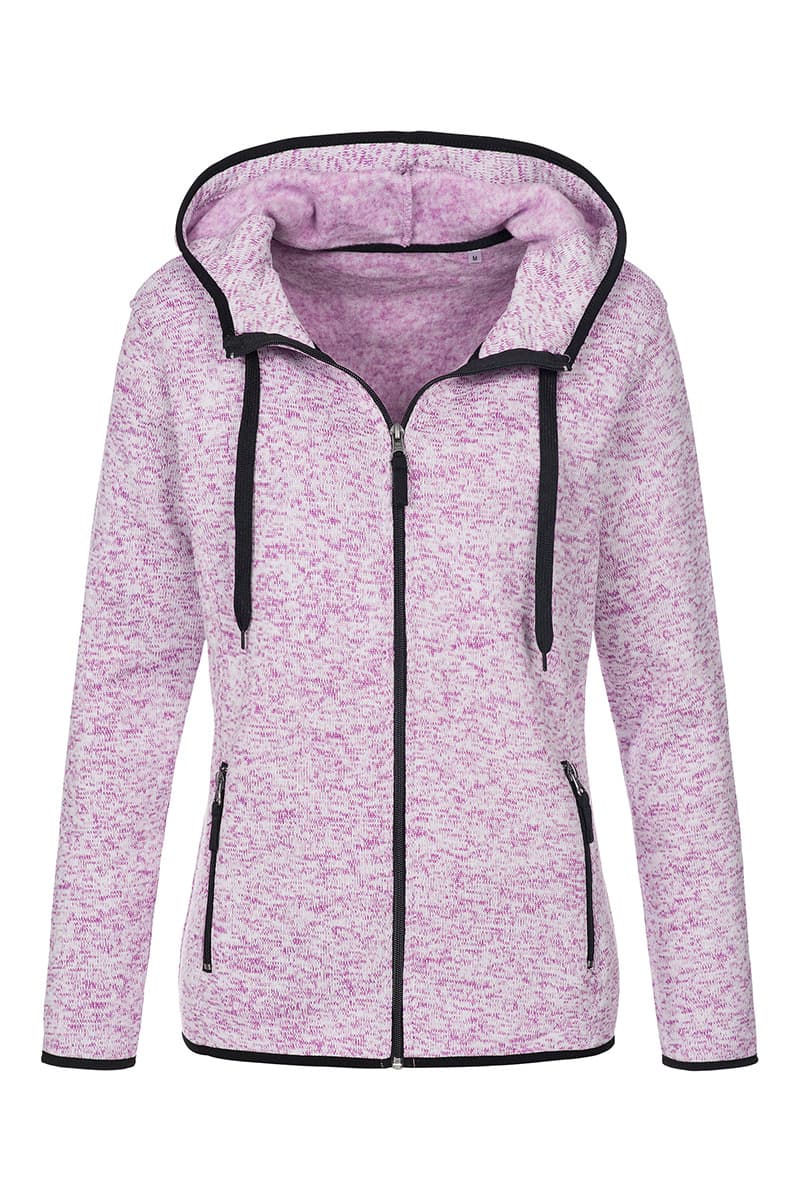 FELPA PILE A MAGLIA ZIP INT.CAPP.ACTIVE KNIT DONNA FELPA PILE A MAGLIA ZIP INT.CAPP.ACTIVE KNIT DONNA