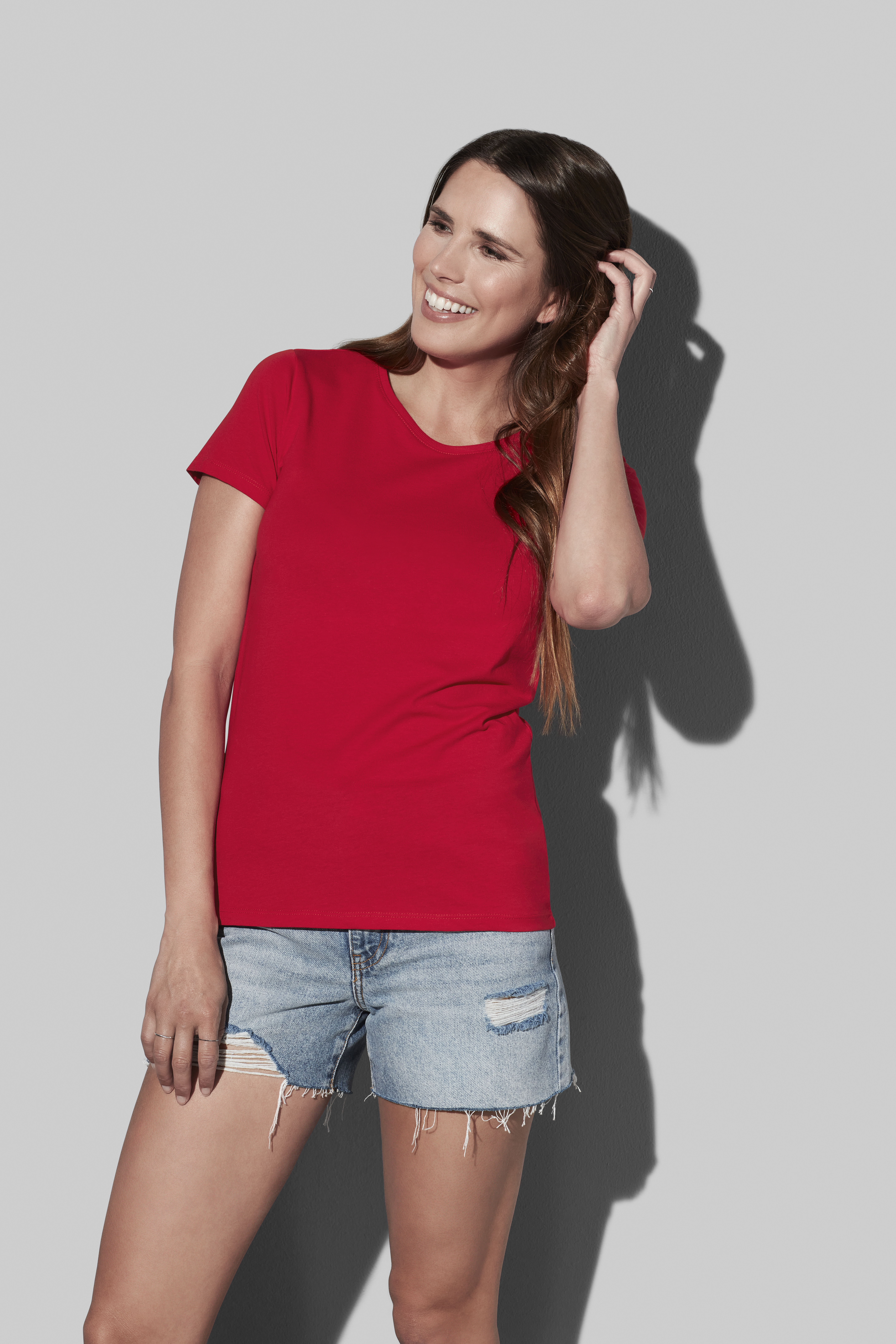 T-SHIRT M/C LUX DONNA 160 GSM T-SHIRT M/C LUX DONNA 160 GSM