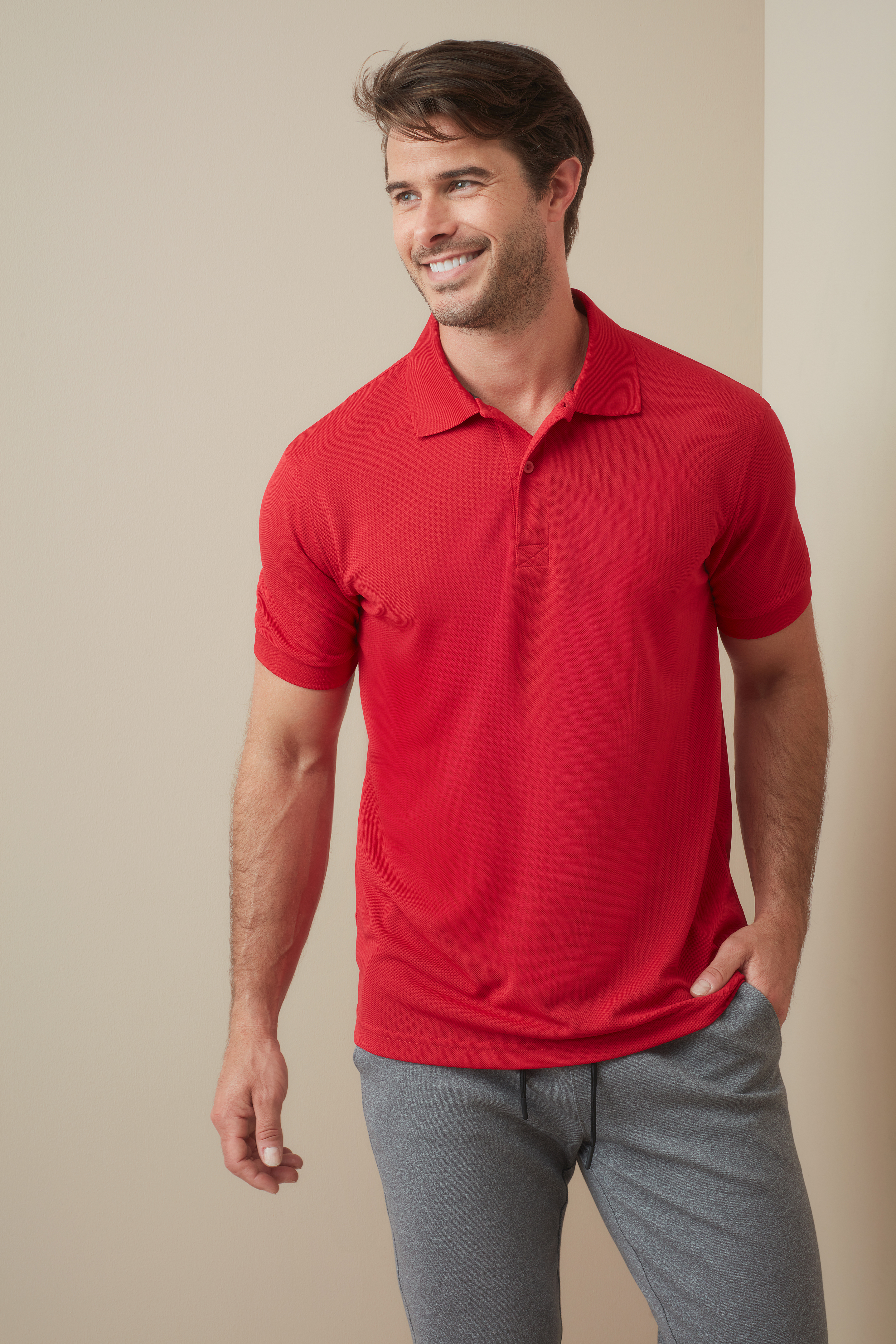 ACTIVE PIQUE POLO