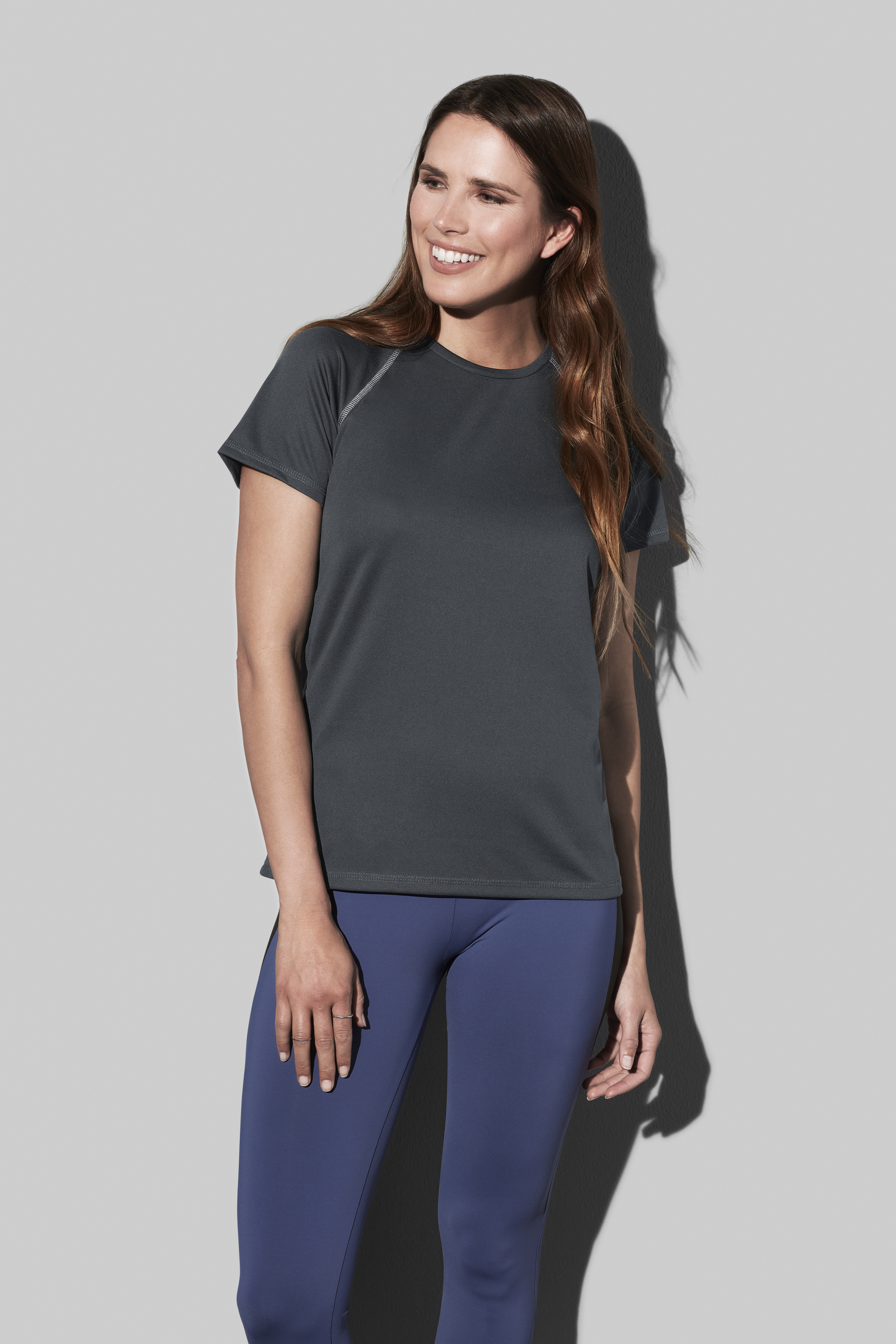 T-SHIRT ACTIVE TEAM RAGLAN DONNA