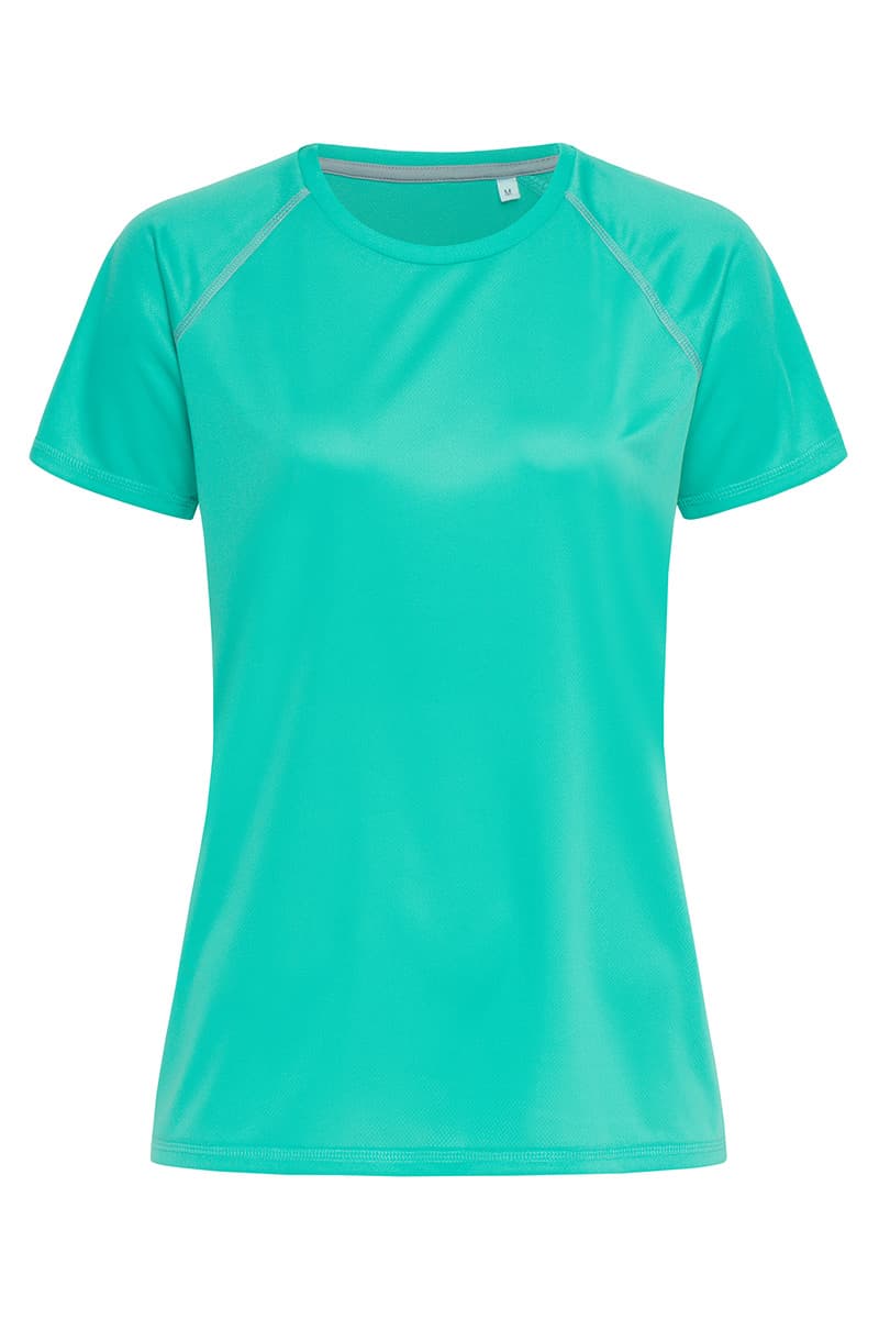 T-SHIRT ACTIVE TEAM RAGLAN DONNA