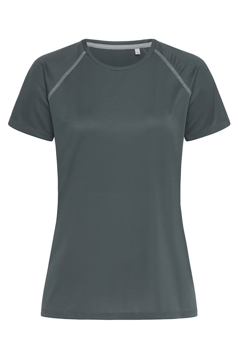 T-SHIRT ACTIVE TEAM RAGLAN DONNA