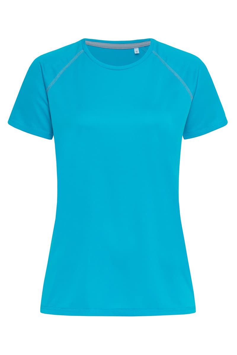 T-SHIRT ACTIVE TEAM RAGLAN DONNA