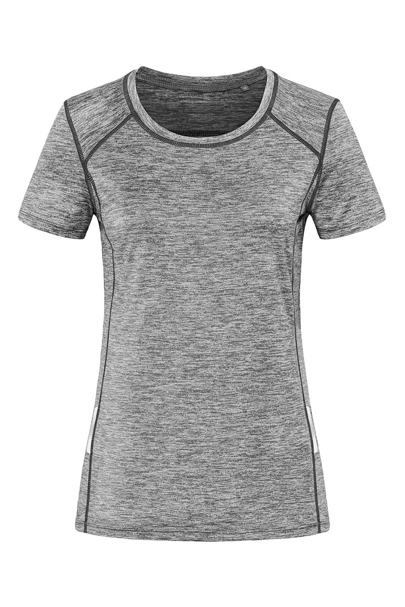 T-SHIRT M/C RECYCLED REFLECT DONNA