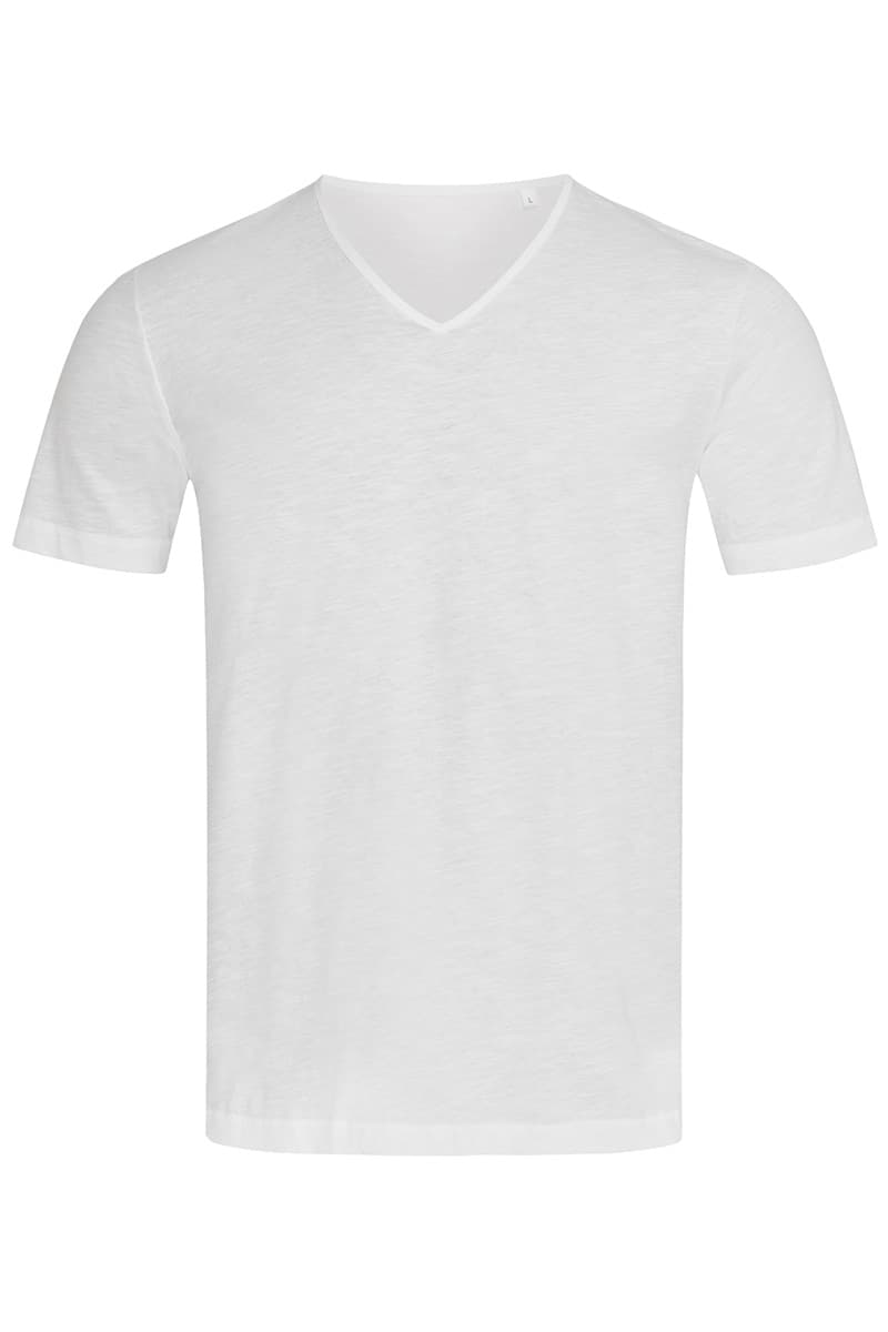 T-SHIRT M/C SLUB SHAWN SCOLLO A V UOMO T-SHIRT M/C SLUB SHAWN SCOLLO A V UOMO