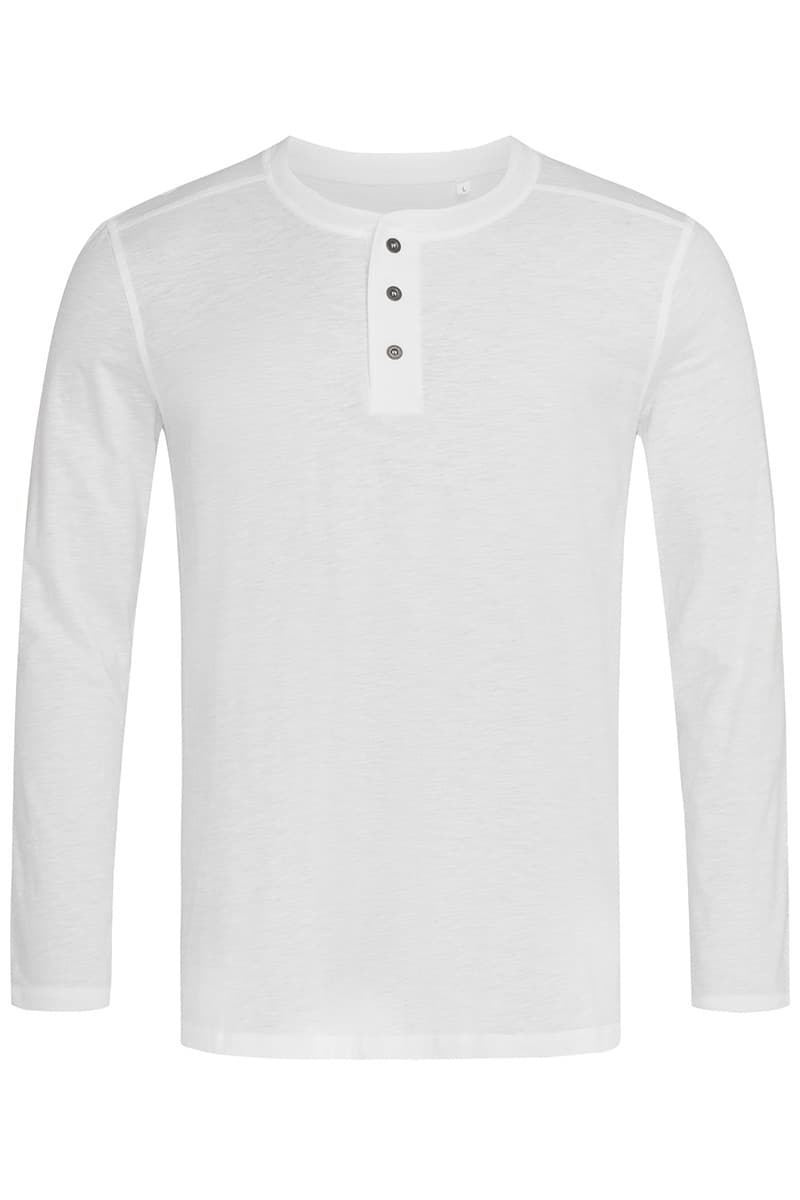 T-SHIRT M/L HENLEY SLUB UOMO T-SHIRT M/L HENLEY SLUB UOMO