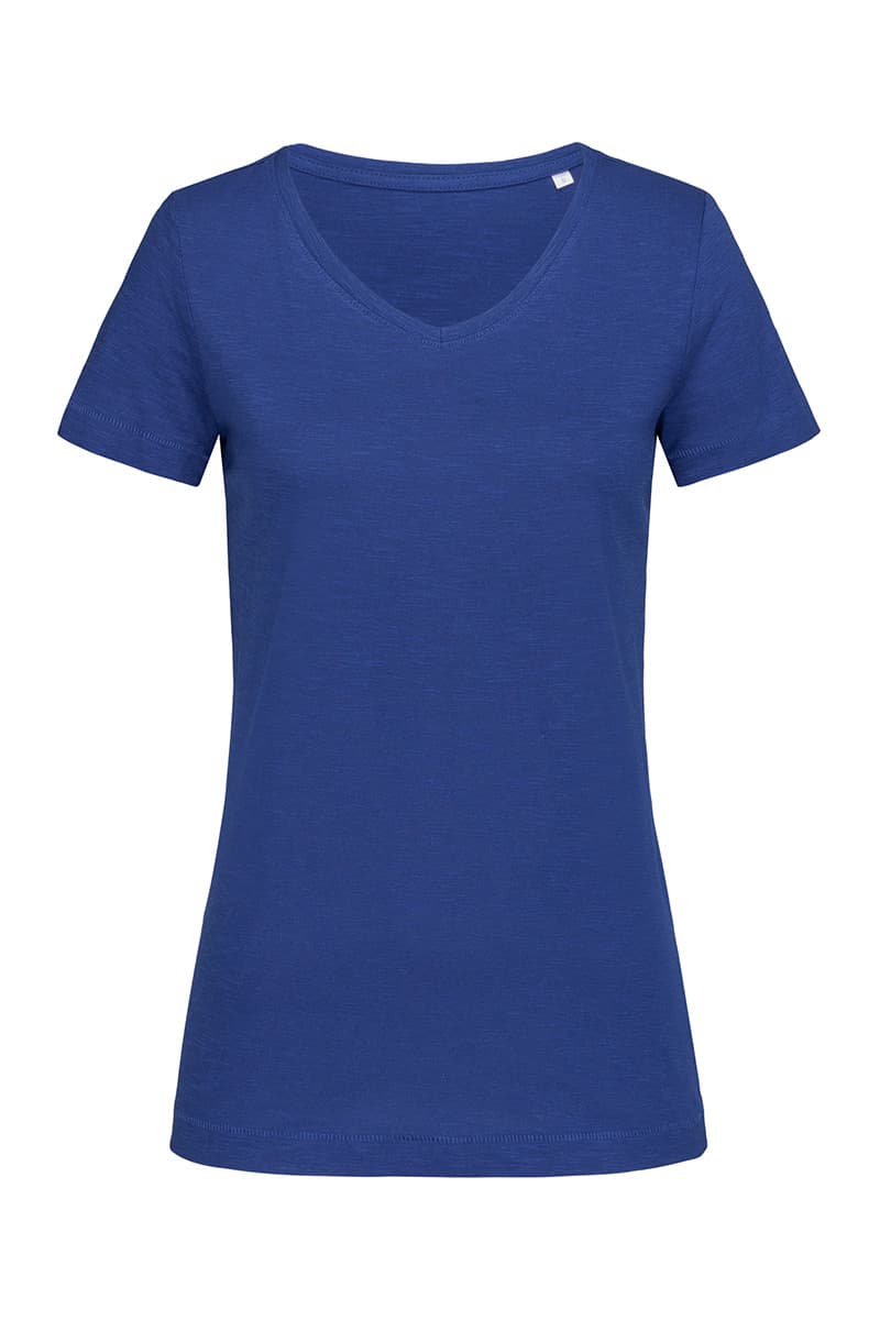 T-SHIRT M/C SLUB SHARON SCOLLO A V DONNA T-SHIRT M/C SLUB SHARON SCOLLO A V DONNA