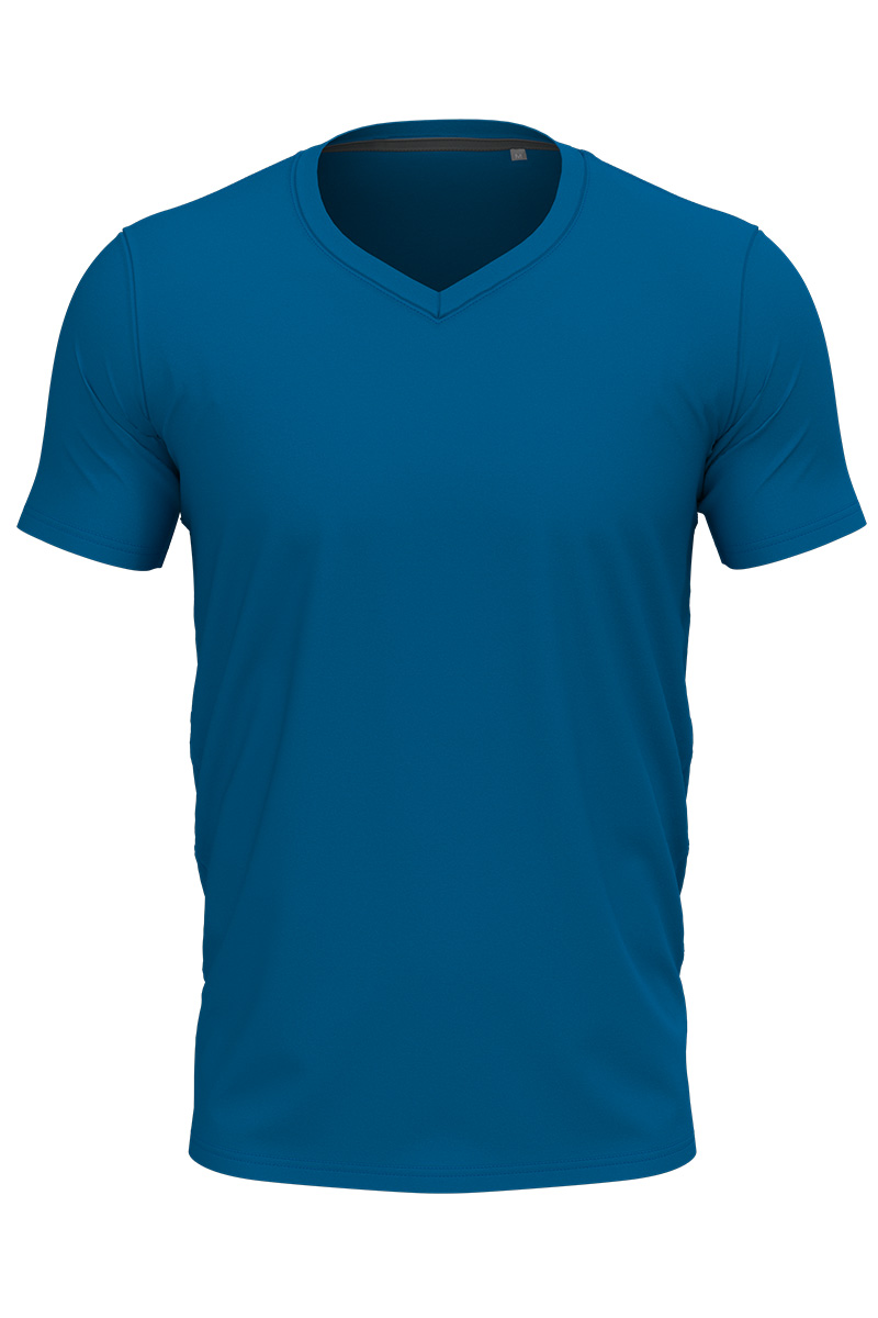 T-SHIRT M/C CLIVE SCOLLO A V UOMO T-SHIRT M/C CLIVE SCOLLO A V UOMO