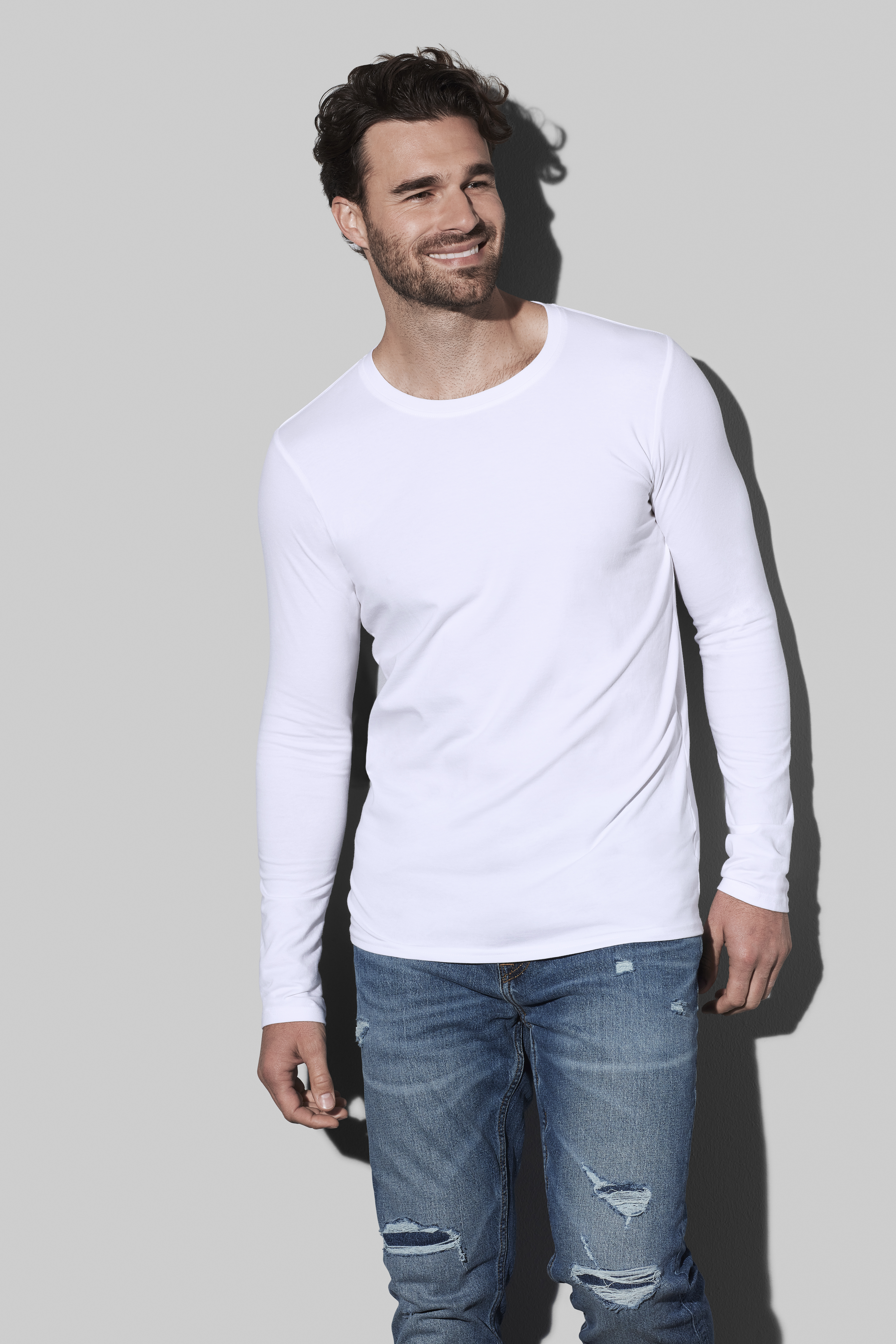 T-SHIRT MANICA LUNGA GIROCOLLO CLIVE UOMO T-SHIRT MANICA LUNGA GIROCOLLO CLIVE UOMO