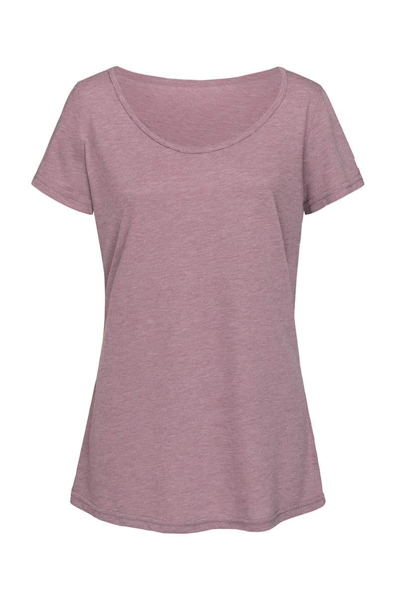 VISCOSE-MELANGE DAISY OVERSIZED CREW NECK T-SHIRT VISCOSE-MELANGE DAISY OVERSIZED CREW NECK T-SHIRT