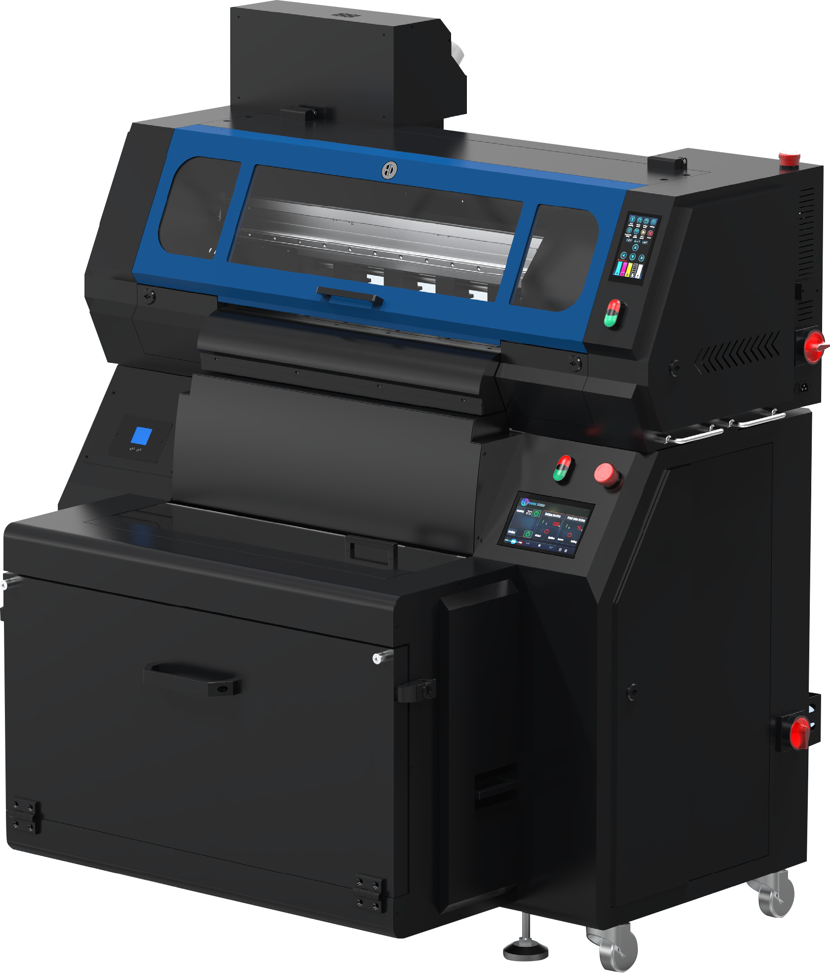 STAMP+FORNO DTF ALL IN ONE 62cm,2 TESTE i3200 9COL
